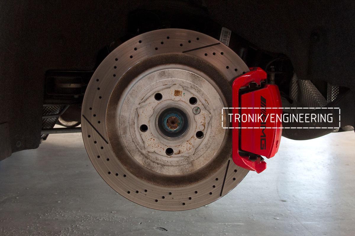 Mercedes Benz SLS W231 63 AMG Carbon Ceramic Brake System Set. Pic 5