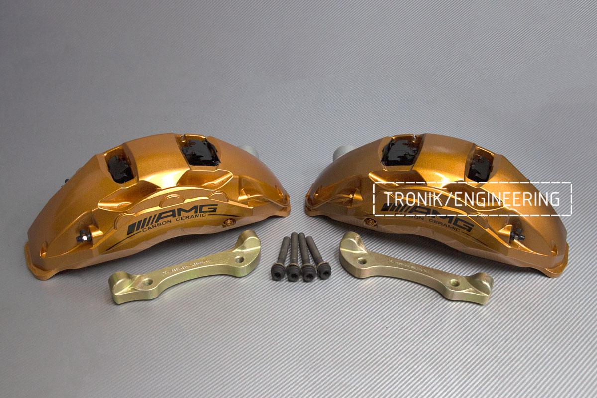 Retrofit Set with a 10-piston Caliper for Mercedes-Benz S500 W217. Pic 2