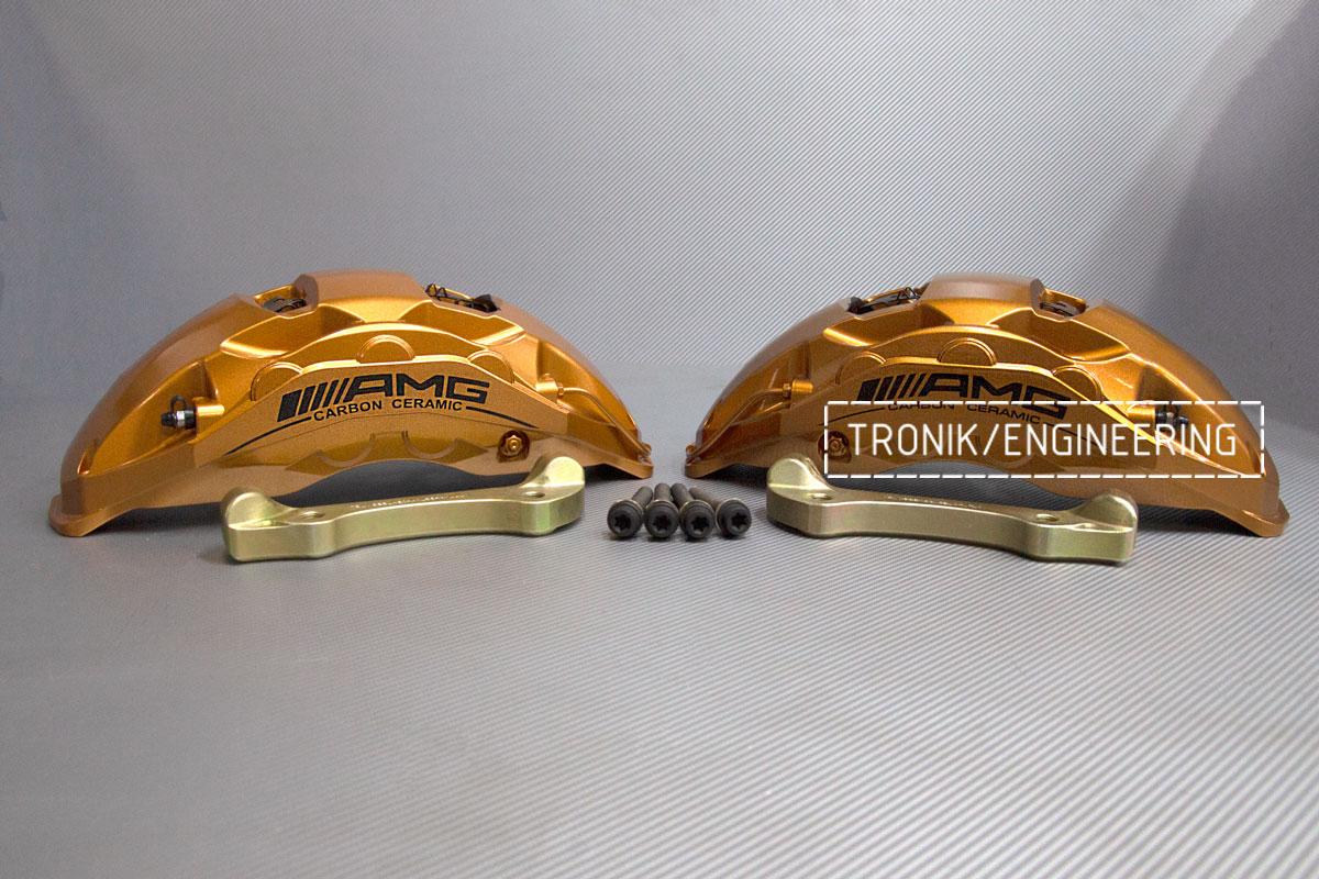 Retrofit Set with a 10-piston Caliper for Mercedes-Benz S500 W217. Pic 1