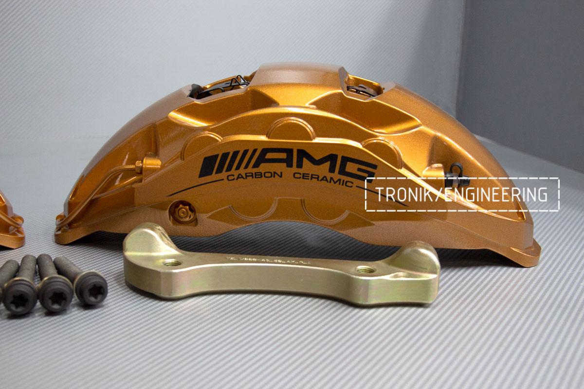 Retrofit Set with a 10-piston Caliper for Mercedes-Benz S500 W217. Pic 4
