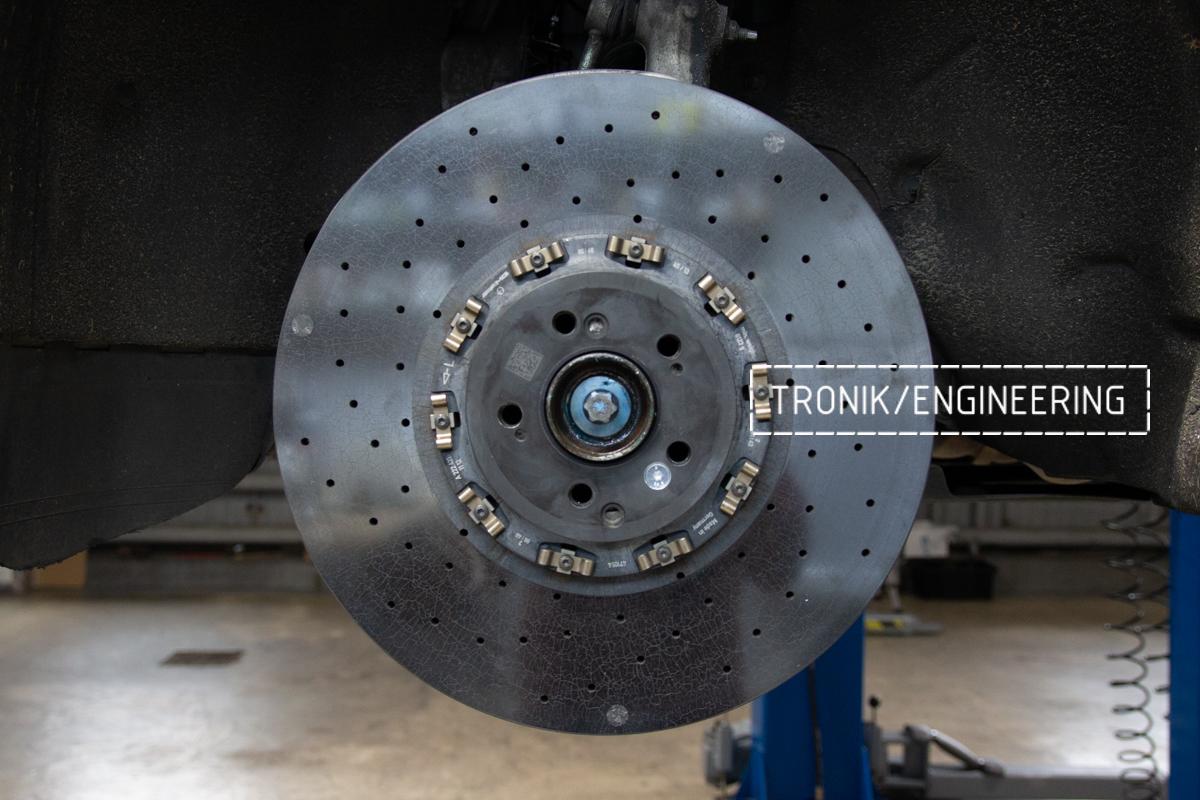 Retrofit Set with a 10-piston Caliper for Mercedes-Benz S500 W217. Pic 9