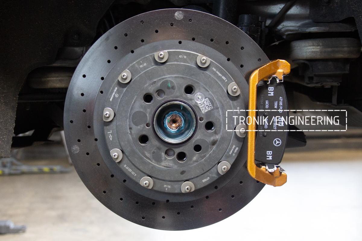 Retrofit Set with a 10-piston Caliper for Mercedes-Benz S500 W217. Pic 10