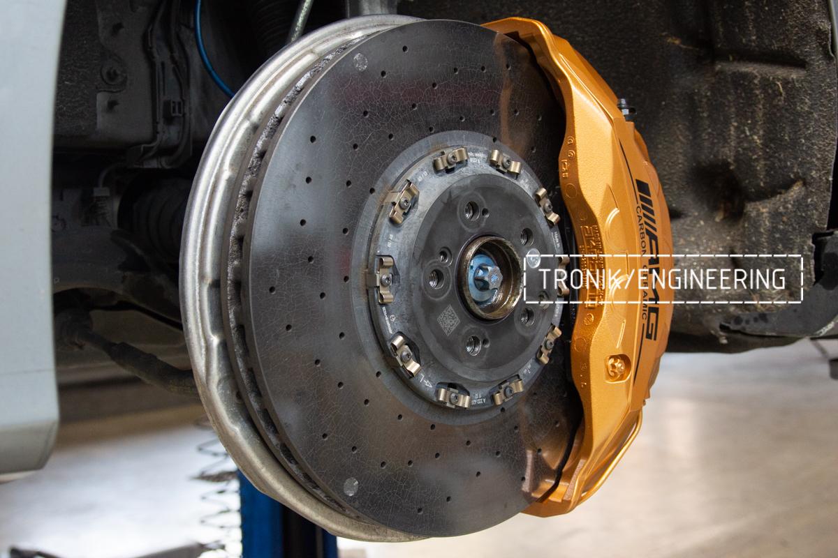 Retrofit Set with a 10-piston Caliper for Mercedes-Benz S500 W217. Pic 6