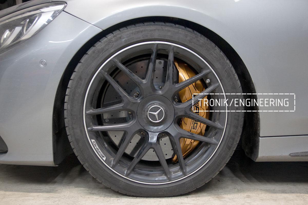 Retrofit Set with a 10-piston Caliper for Mercedes-Benz S500 W217. Pic 12