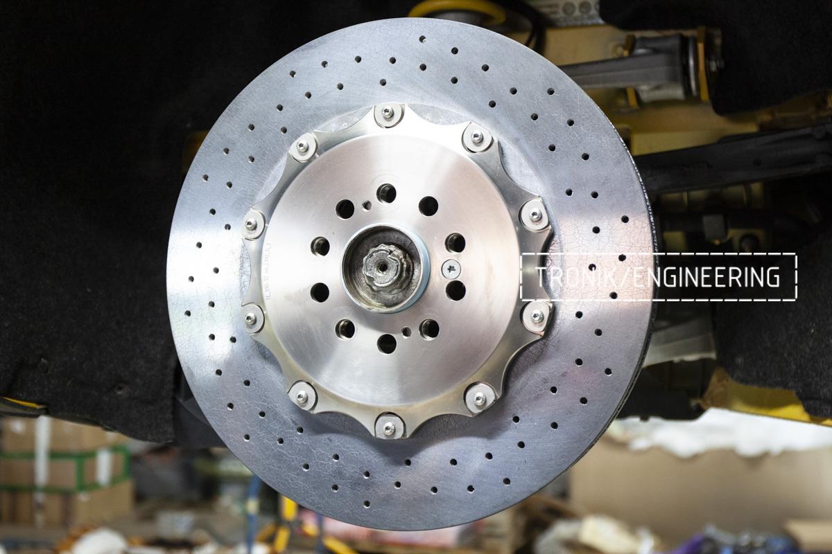 Mercedes-Benz AMG GT Carbon-Ceramic Brake System Set. Pic 5