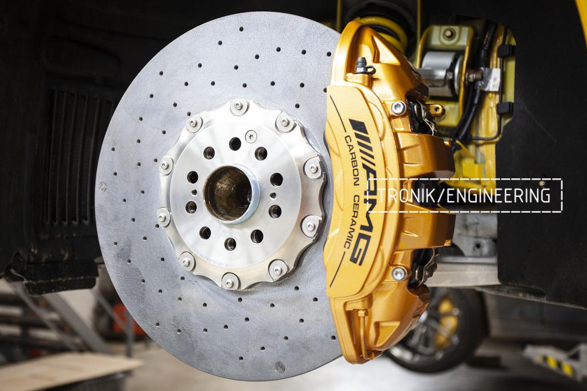 Mercedes-Benz AMG GT Carbon-Ceramic Brake System Set. Pic 7