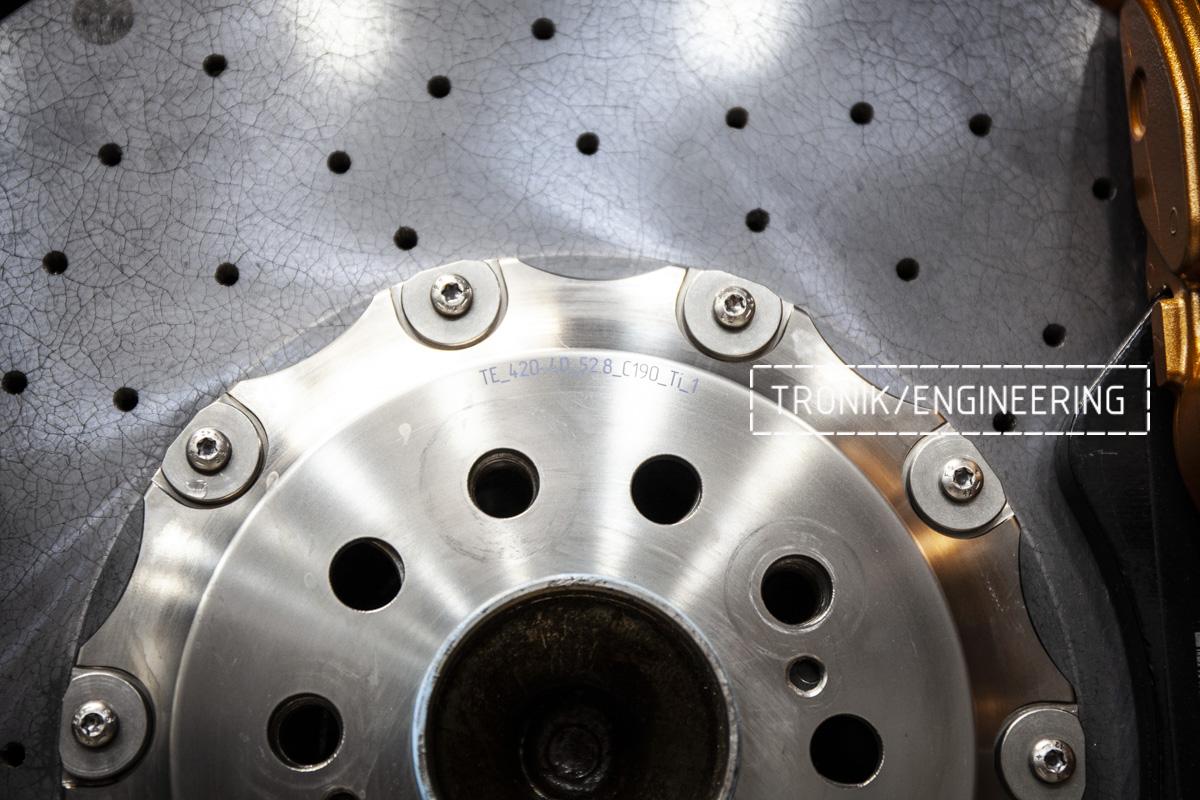 Mercedes-Benz AMG GT Carbon-Ceramic Brake System Set. Pic 11