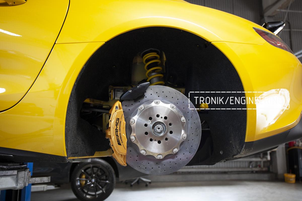 Mercedes-Benz AMG GT Carbon-Ceramic Brake System Set. Pic 13