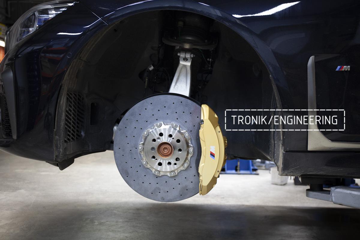 BMW G12 7-series carbon-ceramic brakes. Pic 14