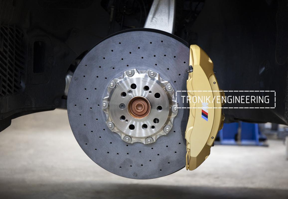 BMW G12 7-series carbon-ceramic brakes. Pic 15