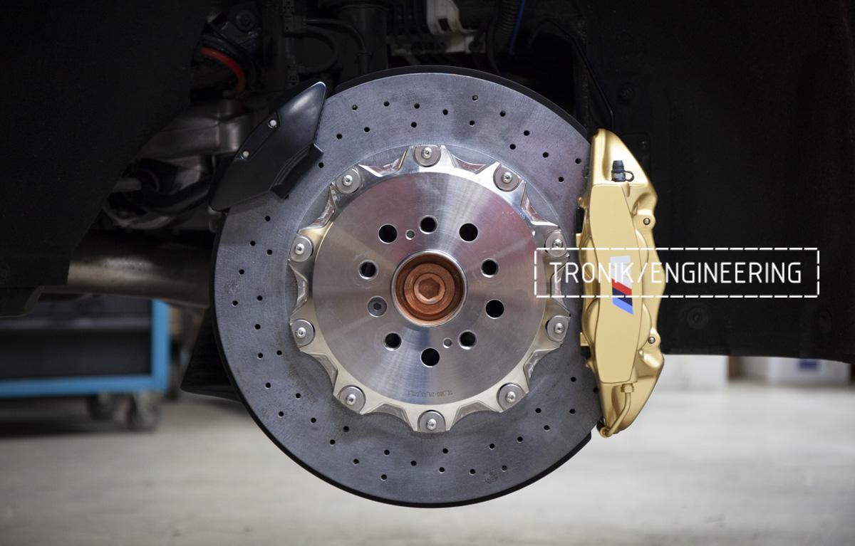 BMW G12 7-series carbon-ceramic brakes. Pic 18