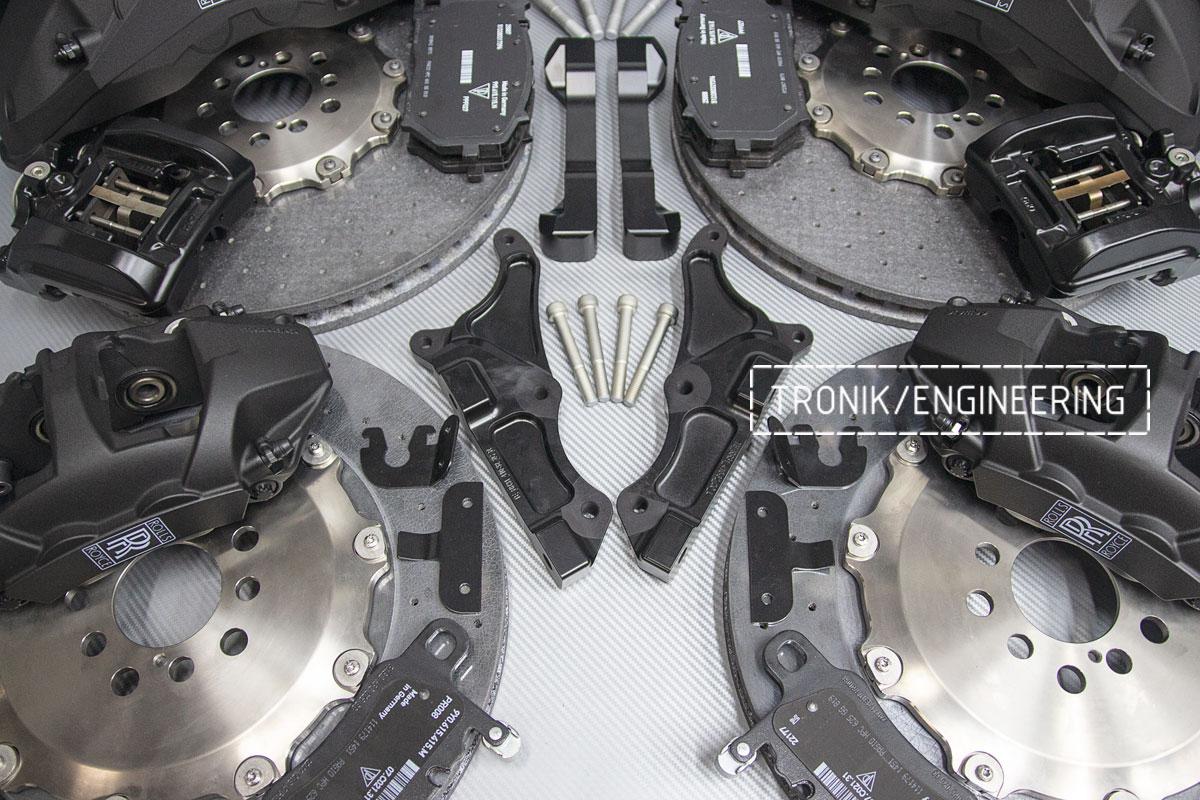 Carbon-ceramic brake system for Rolls-Royce Cullinan with titanium tops