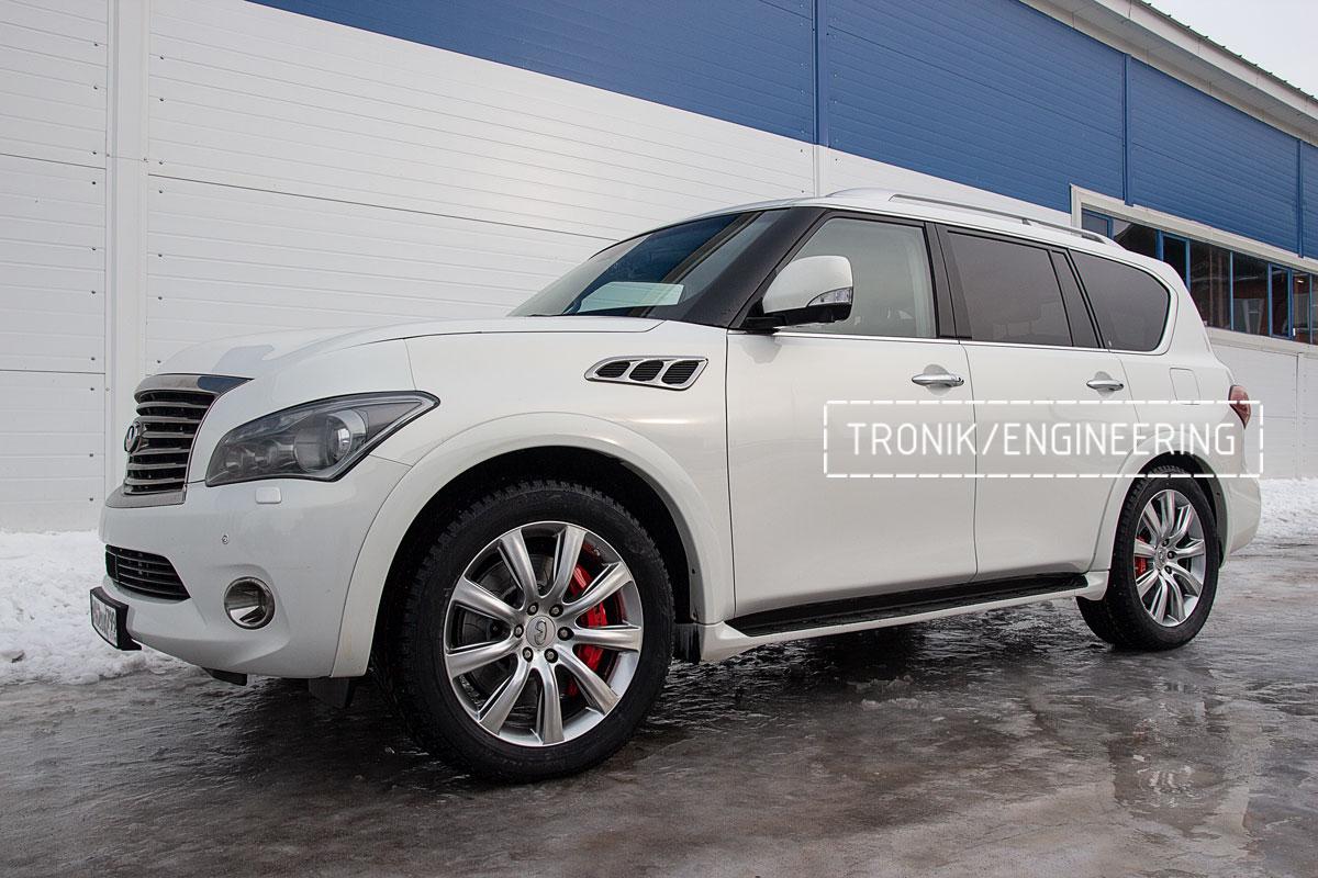 Infiniti QX56 brake system