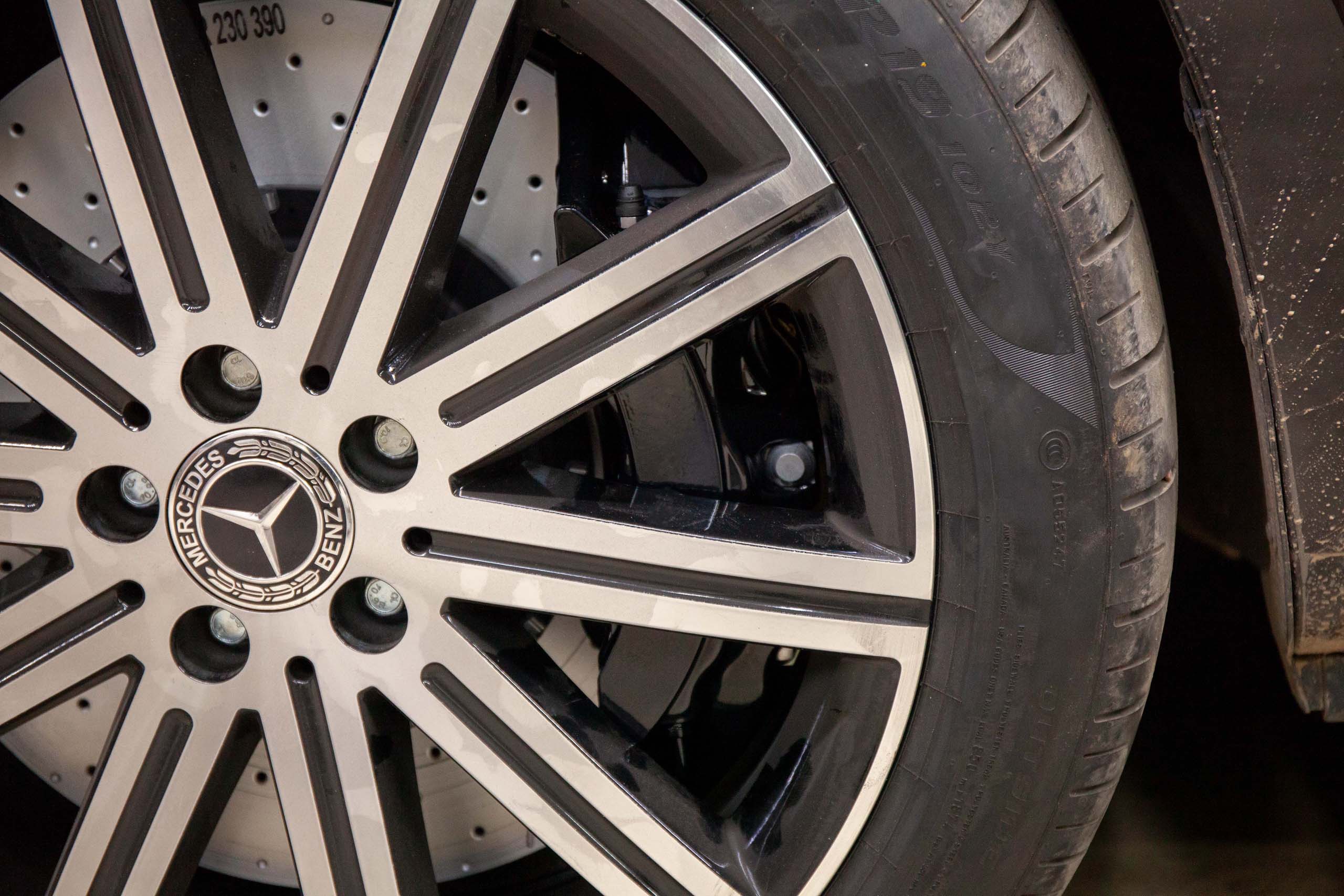 Brake system for Mercedes-Benz V-class. Pic 9