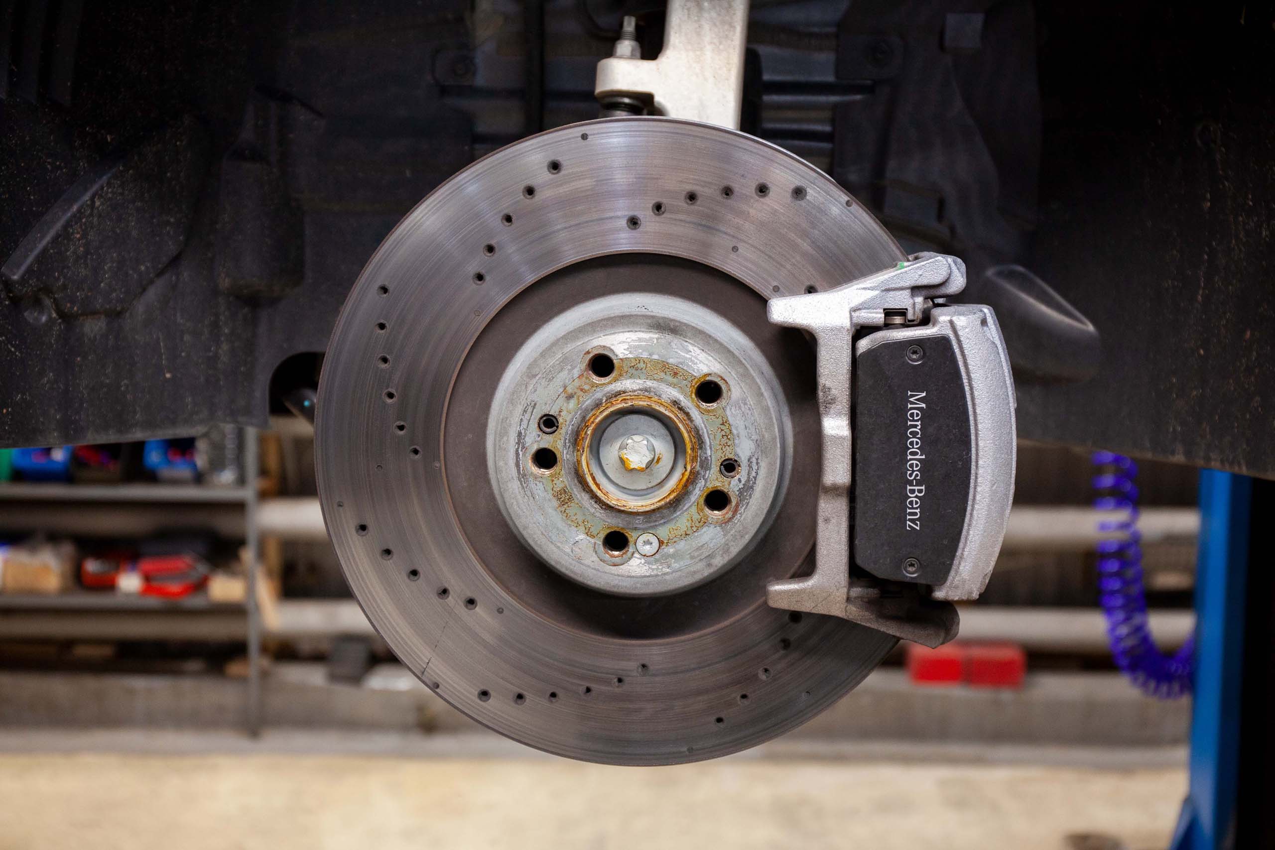 OEM brake system Mercedes-Benz W167. Pic 1