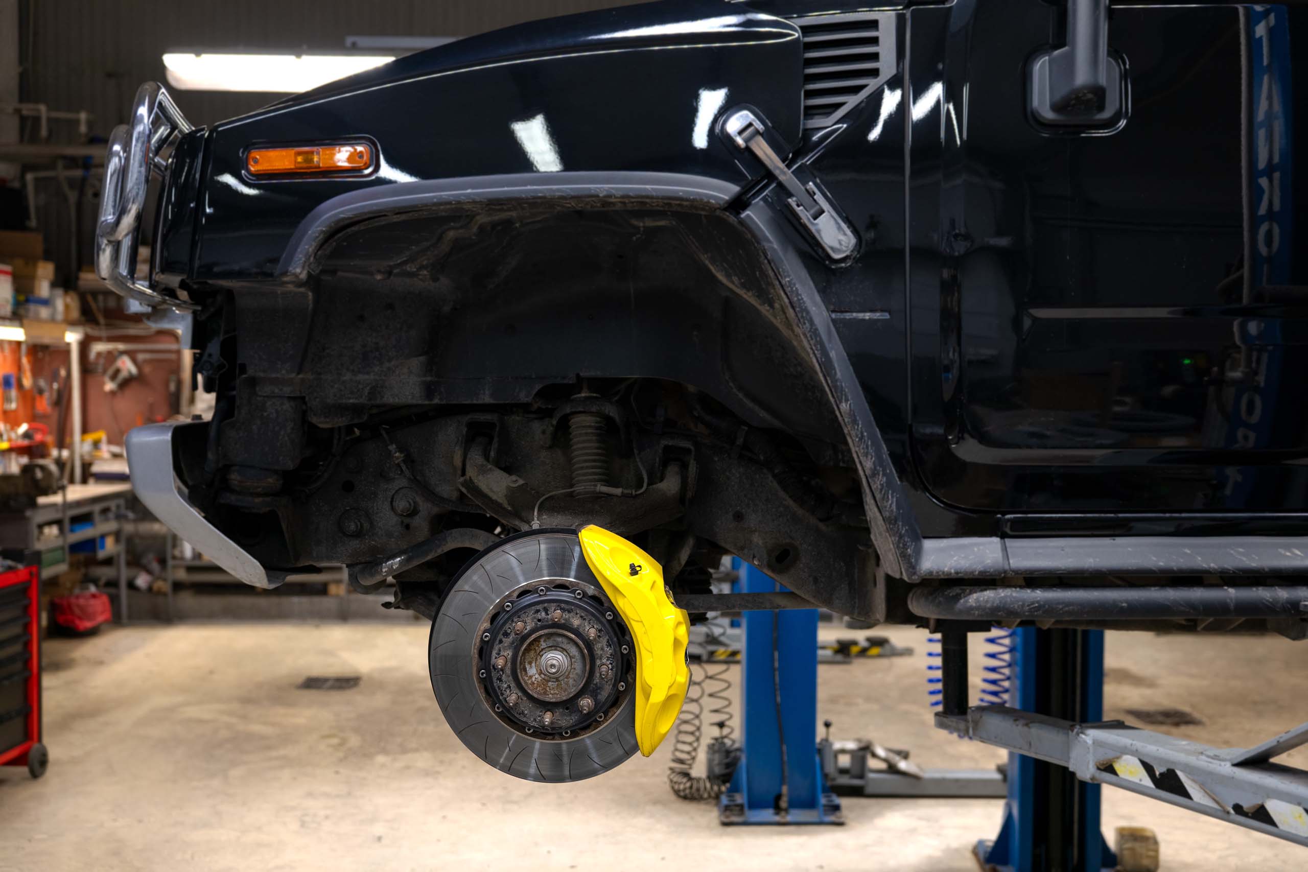 Steel brake system Hummer H2. Pic 2
