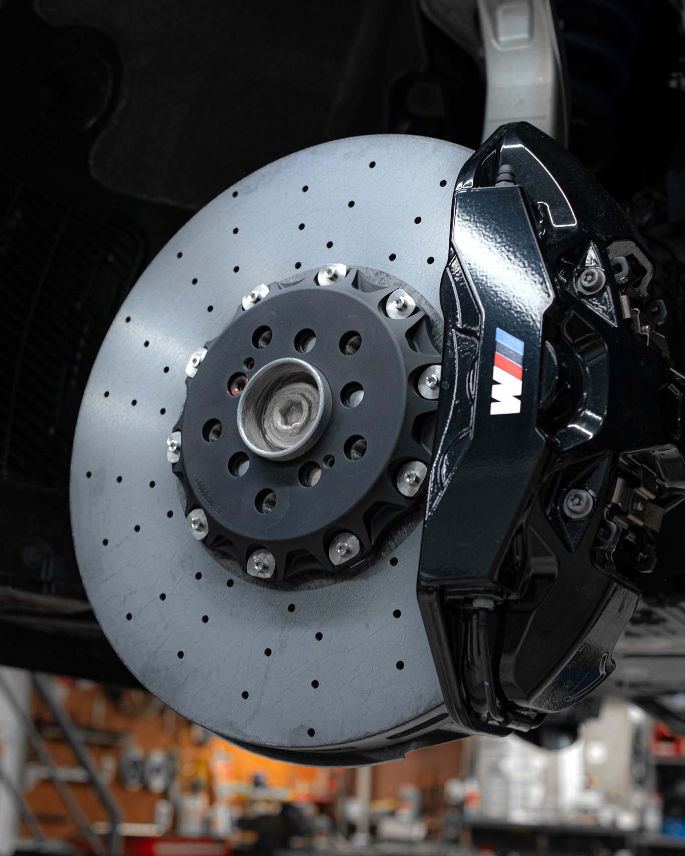 Carbon ceramic brake system for BMW XM (G09). Pic 7