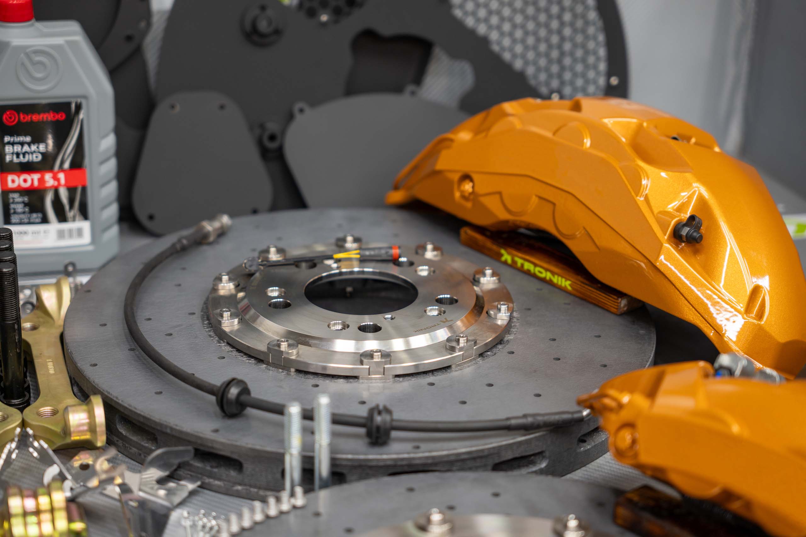 Carbon ceramic brake system kit for MB W463.276. Pic 5