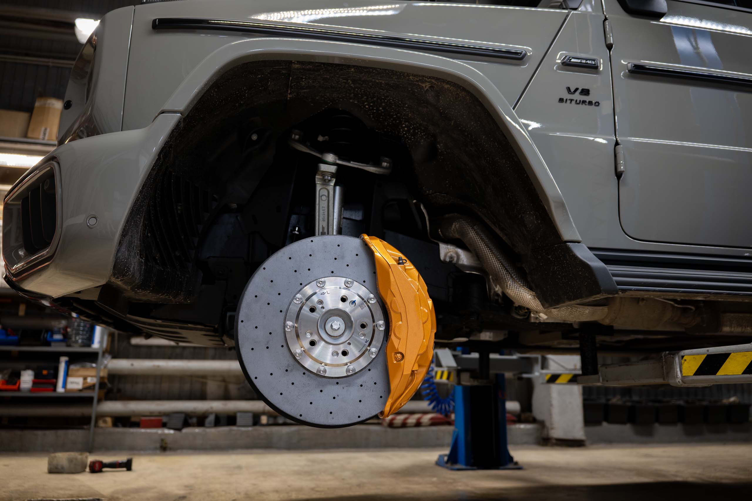 Carbon ceramic brake system for MB W463.276. Pic 7