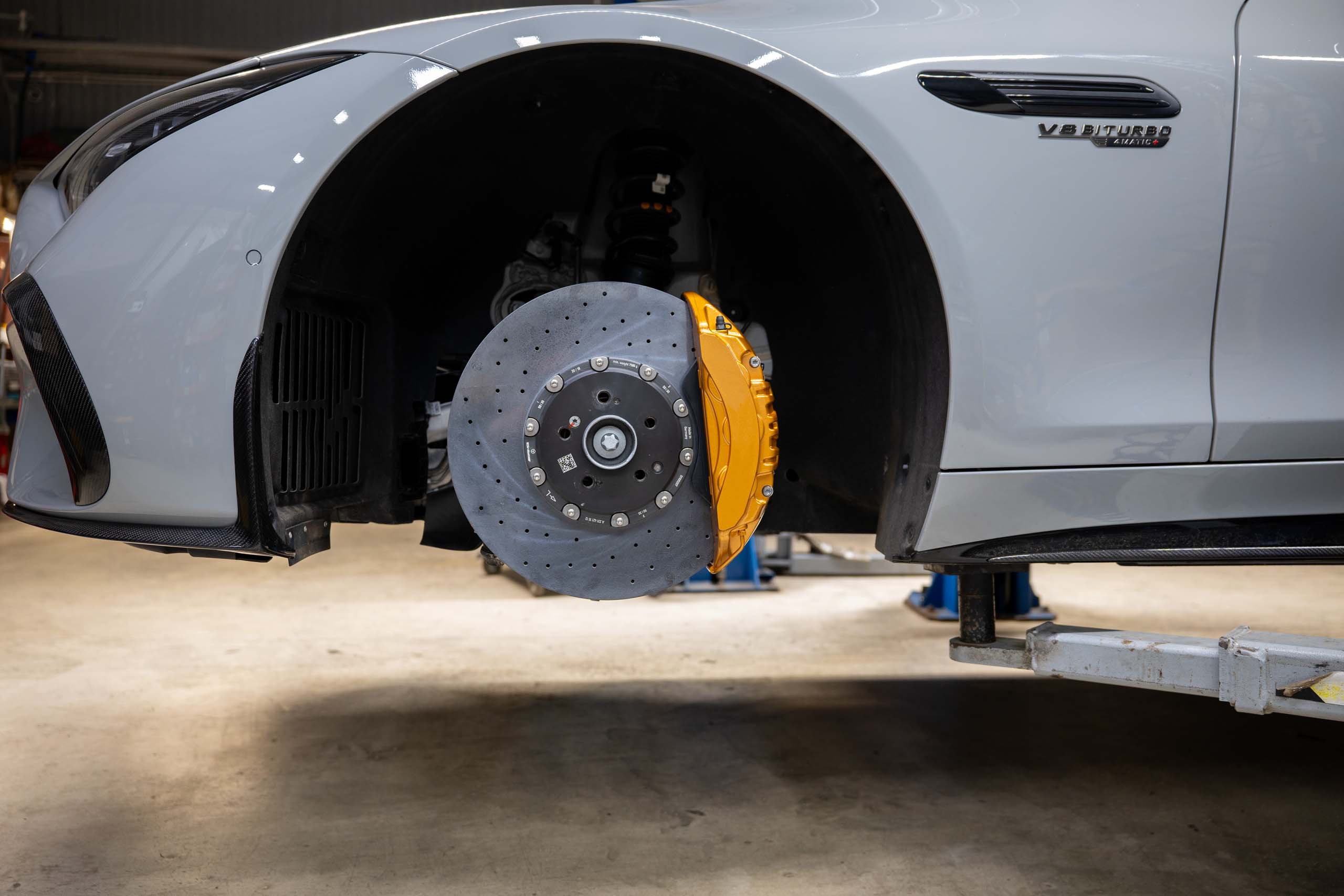 Carbon ceramic brake system for MB W232. Pic 10