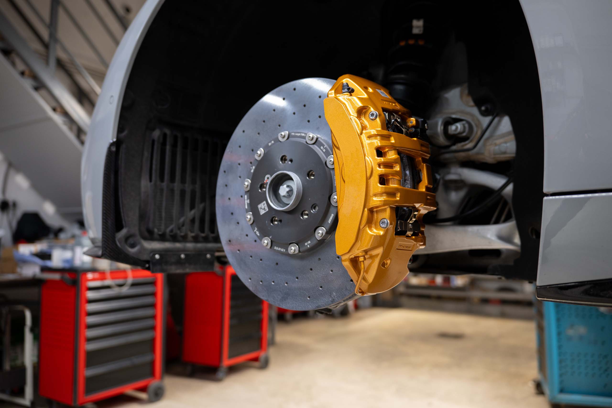 Carbon ceramic brake system for MB W232. Pic 7