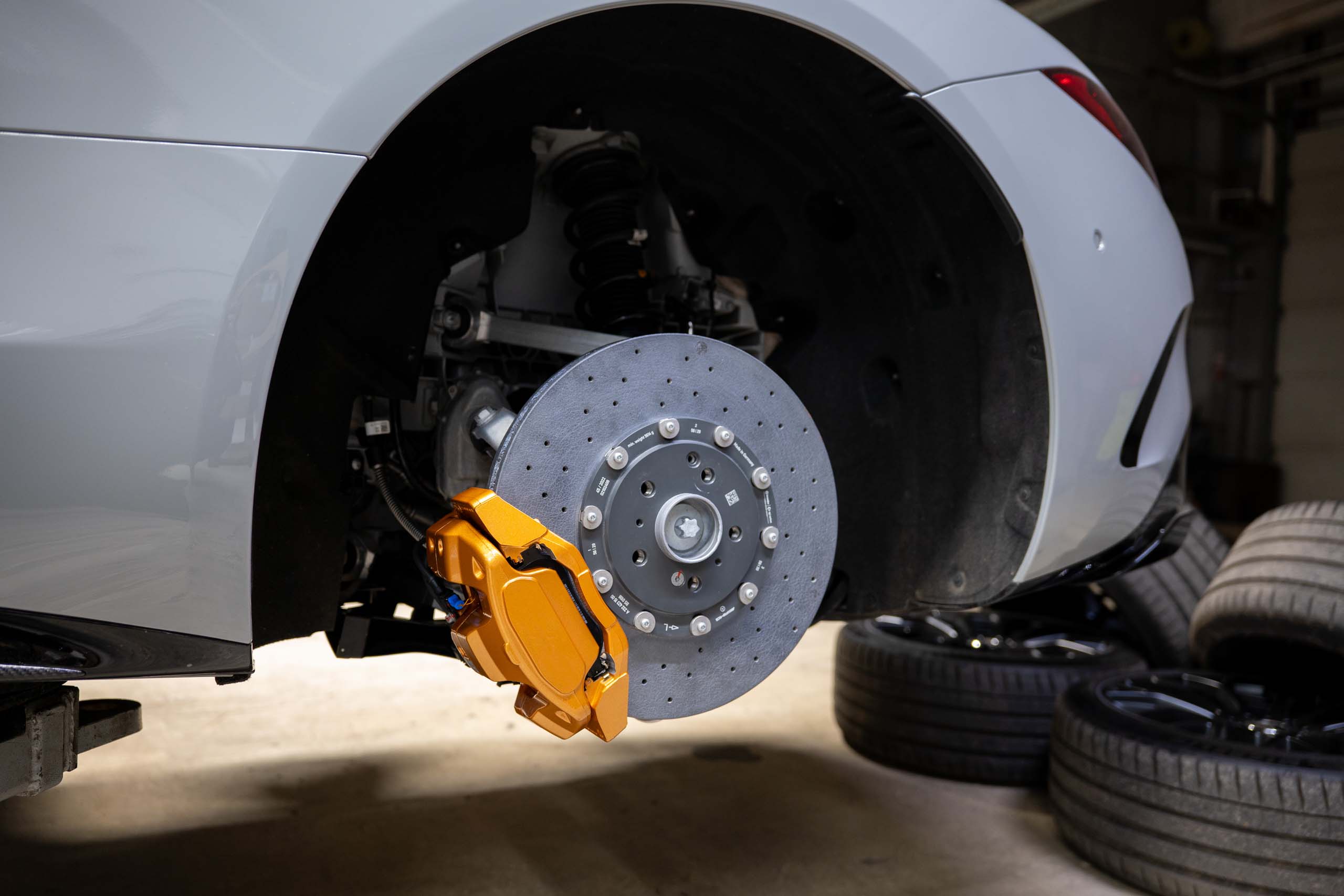 Carbon ceramic brake system for MB W232. Pic 8