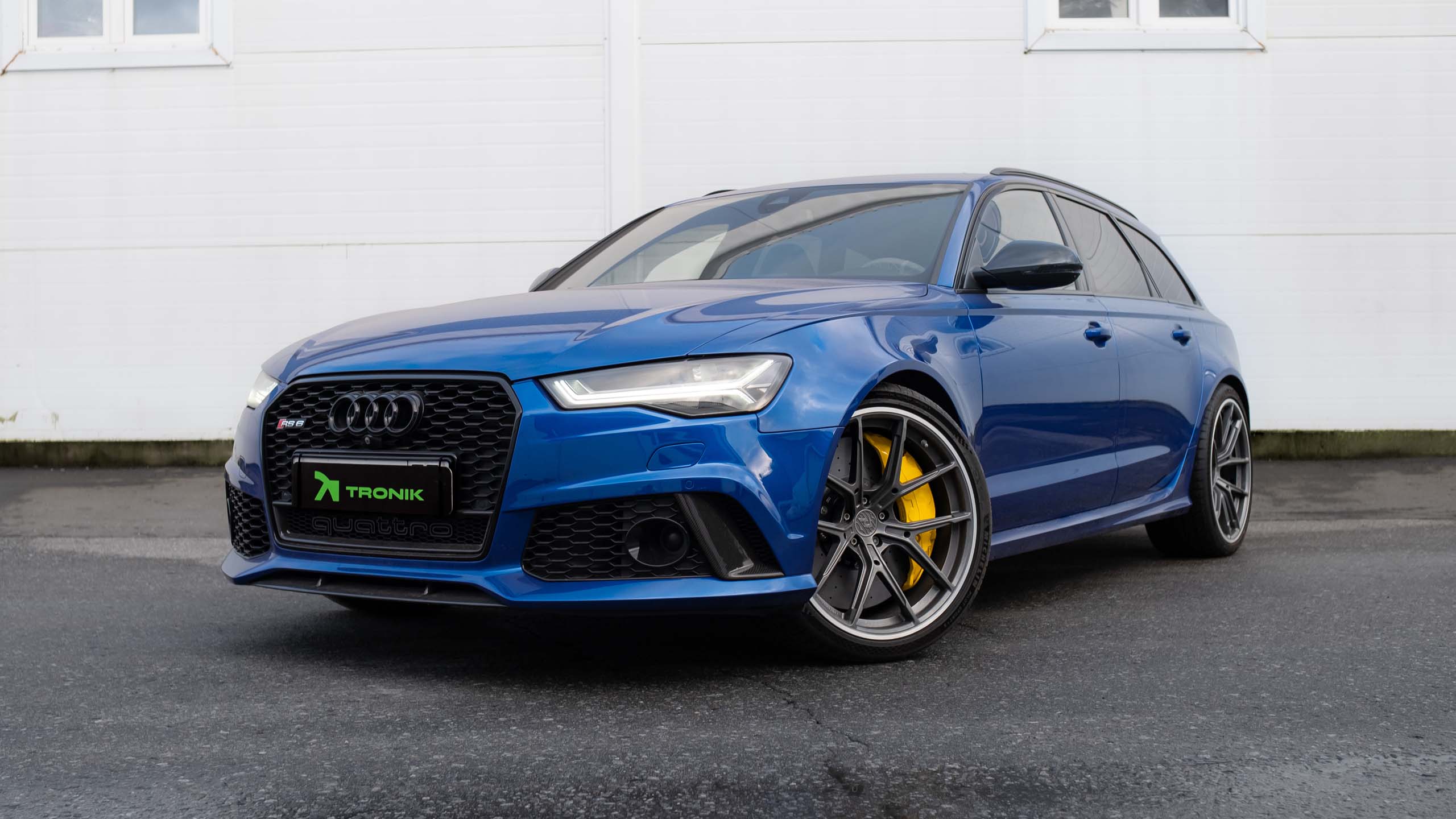 Carbon-ceramic brake system for Audi RS6. Pic 9