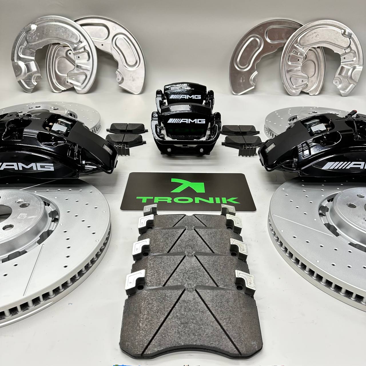 Mercedes-Benz BLACK Full Big Brake Kit for GLS GLE W167 - Image 4