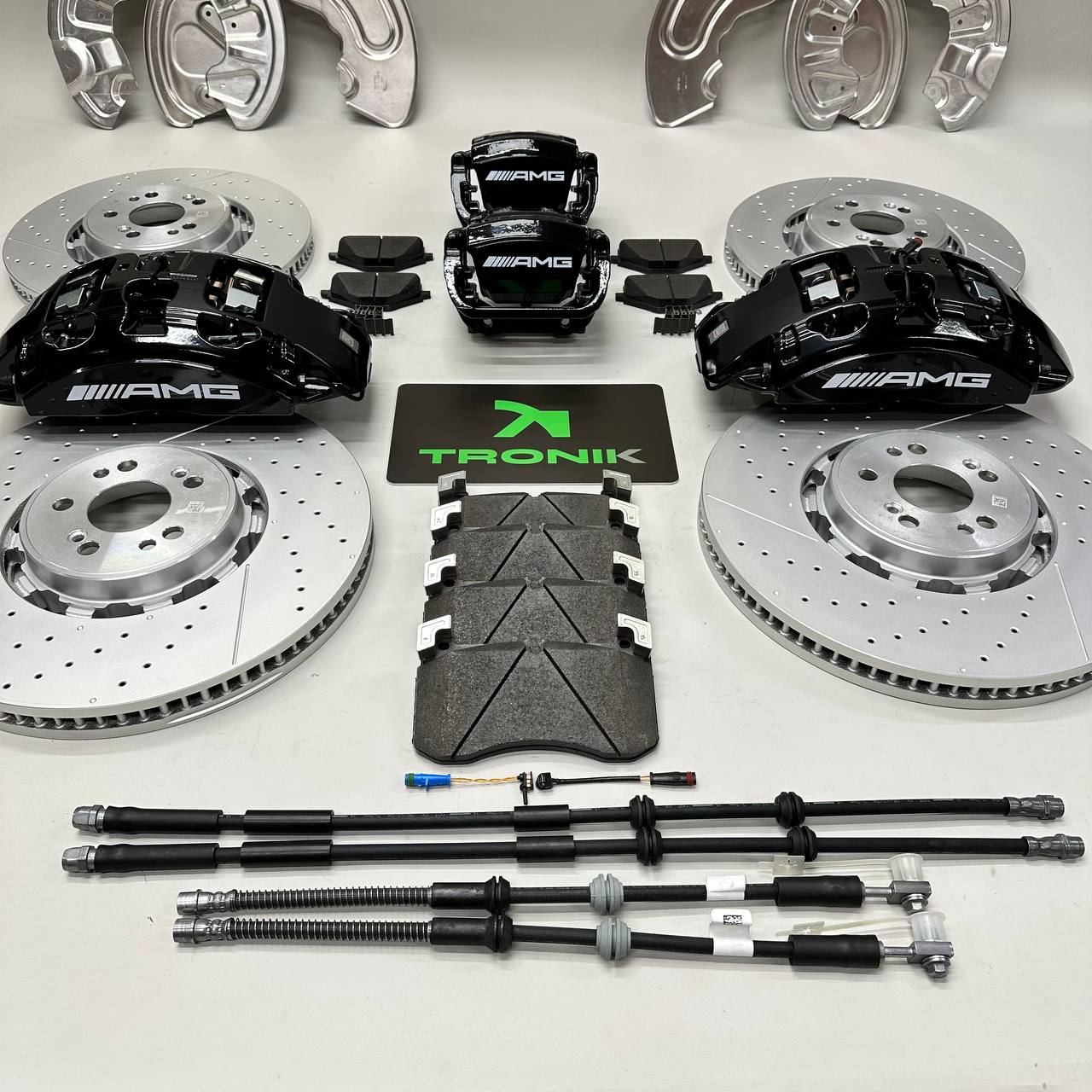 Mercedes-Benz BLACK Full Big Brake Kit for GLS GLE W167 - Image 9