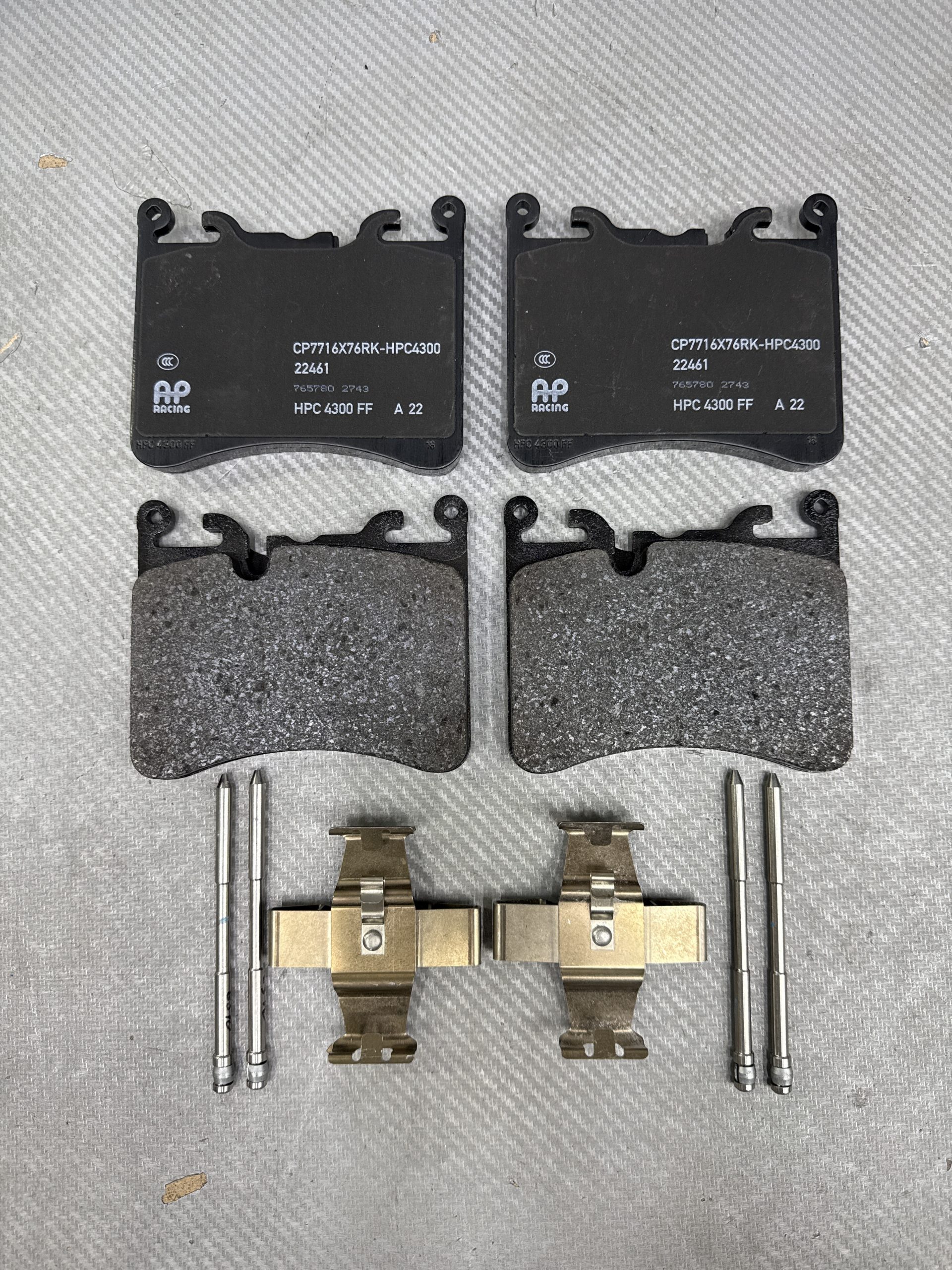 MCLAREN 720S REAR CERAMIC BRAKE PADS SET CP7716X76RK