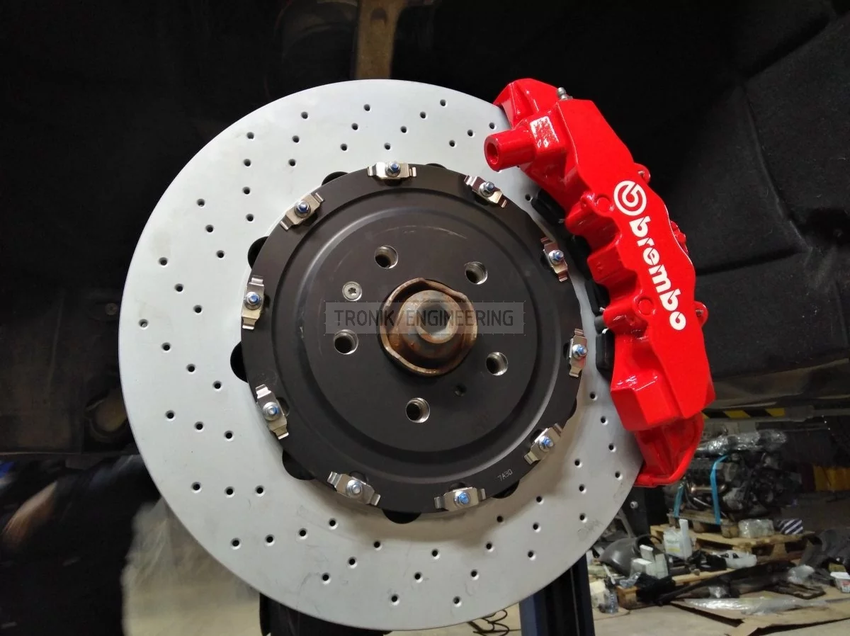 front axle brake system Audi SQ5 from Tronik pic2