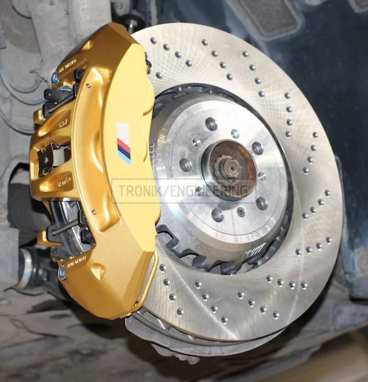 brake rotor 400-36 golden 6 pot caliper pic1