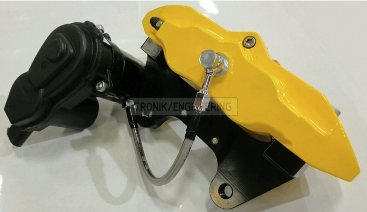 HPB servomotor & rear caliper