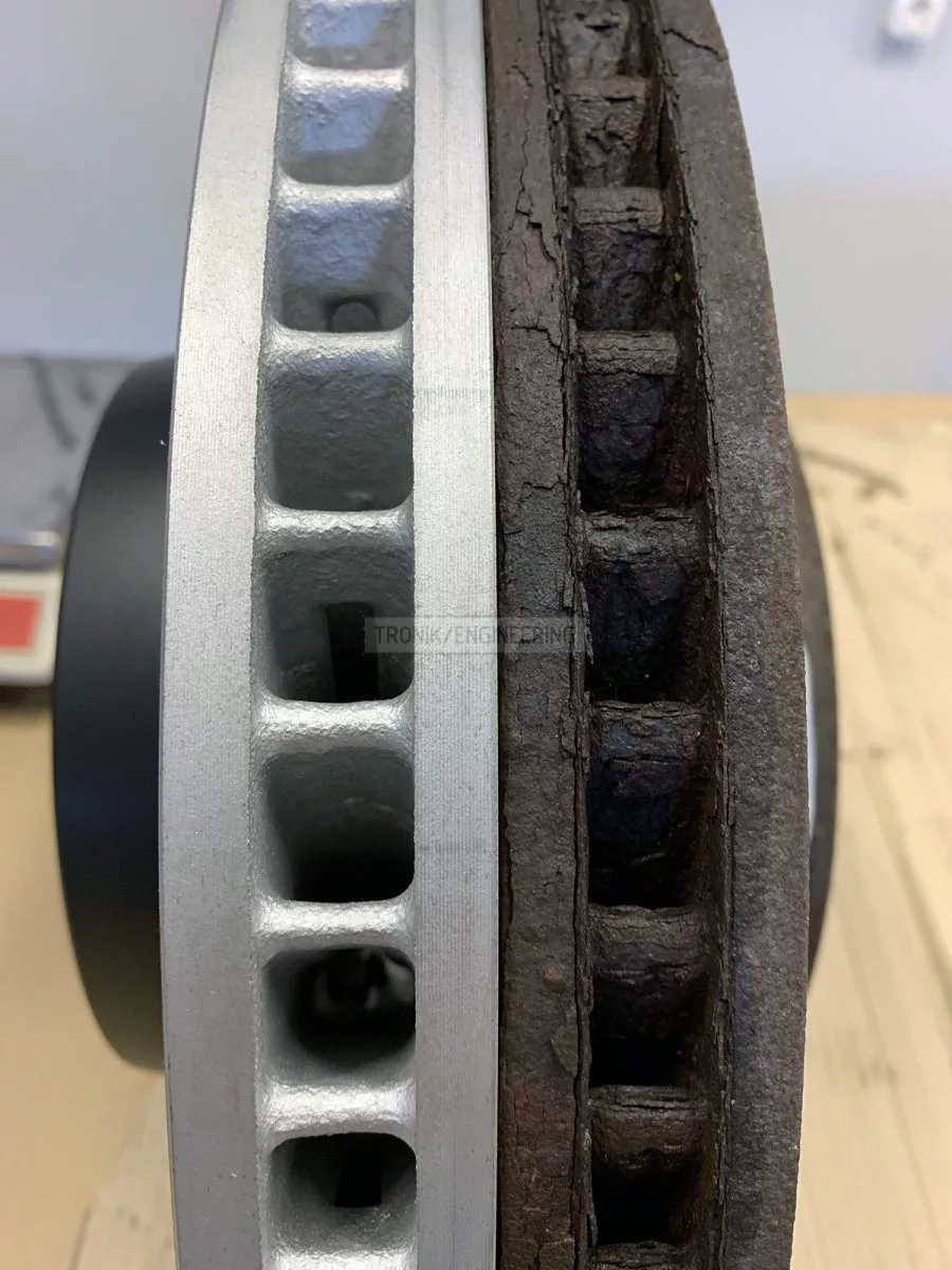 comparing brake rotors