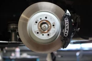 standard brake system Bentley Continental GT 2019 front axle size 380-30