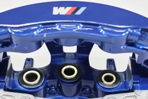 34 11 7 852 967, front blue bmw caliper, left