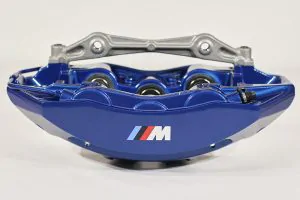 34 11 7 852 967, front blue bmw caliper, left