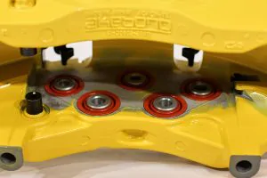 9Y0 615 123 AC, Front carbon ceramic right caliper Porsche Cayenne 9Y0