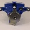 34 20 6 882 998, BMW F90 rear brake caliper housing blue, right