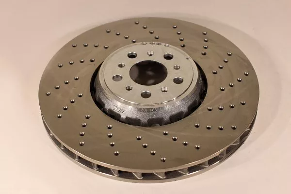 34 11 7 991 102,BMW M5 F90 front brake disc, ventilated, perforated, right