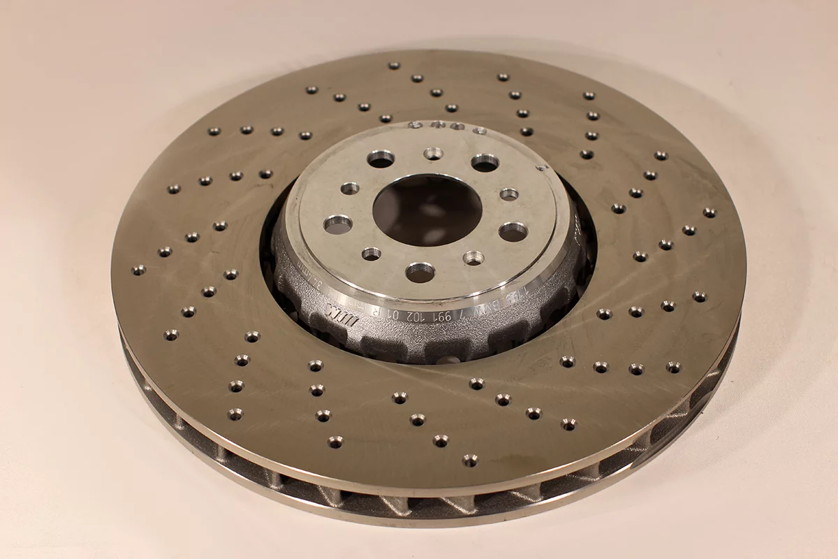 34 11 7 991 102,BMW M5 F90 front brake disc, ventilated, perforated, right