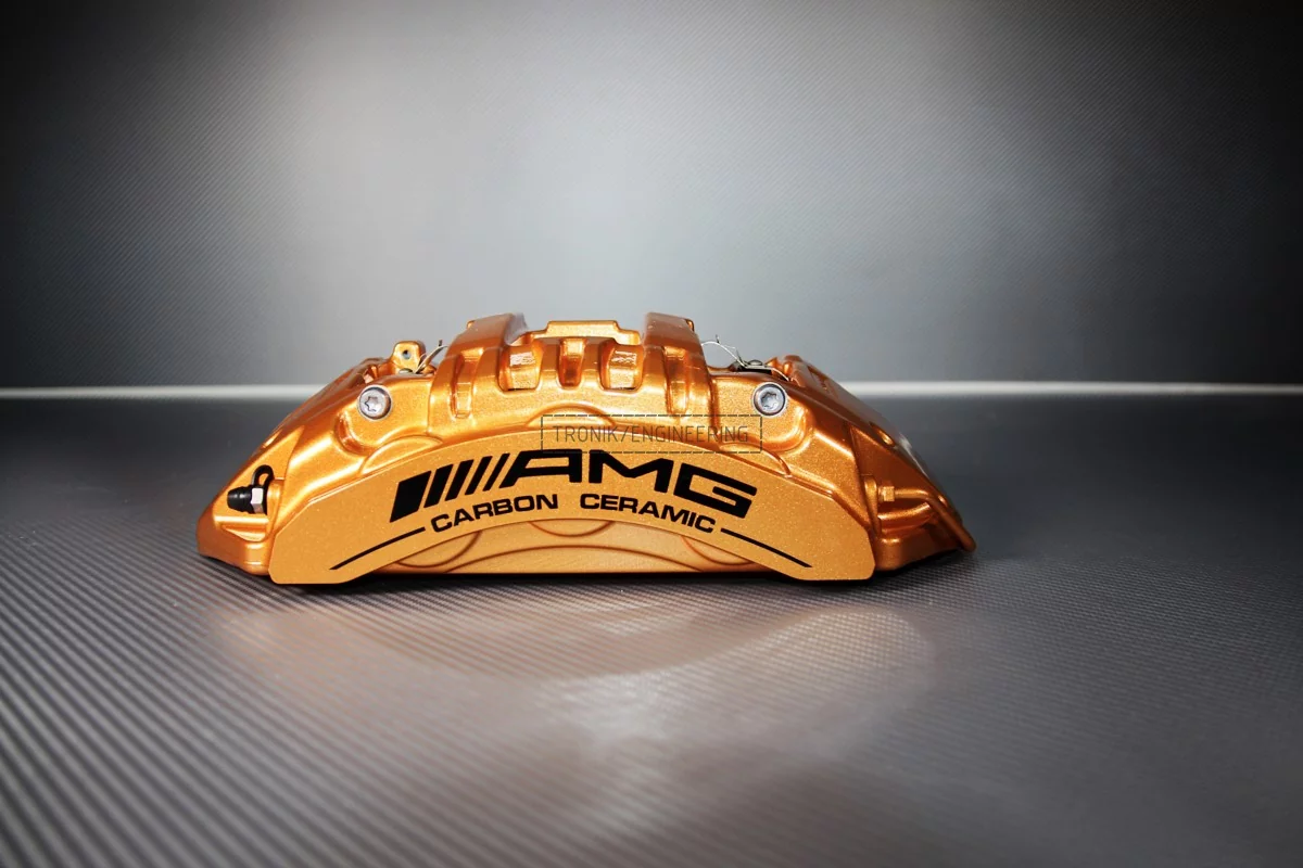 A 197 421 07 98 - Front carbon ceramic caliper E63AMG/SLS63AMG W190/W197/W205/W213/W253, left. pic 1