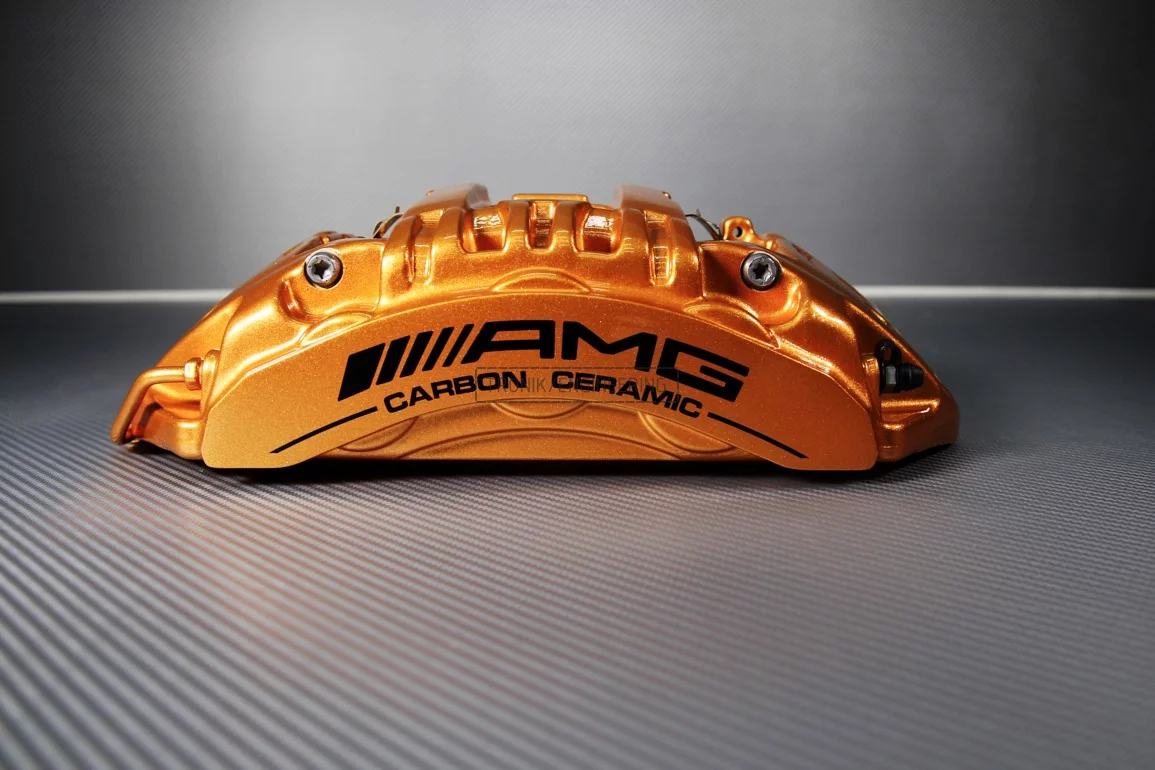 A 197 421 24 98 - Front carbon ceramic caliper E63AMG/SLS63AMG W190/W197/W205/W213/W253, right. pic 1