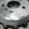 34 21 2 284 104 - BMW M5 F10 rear brake disc, ventilated, perforated, right. pic 2