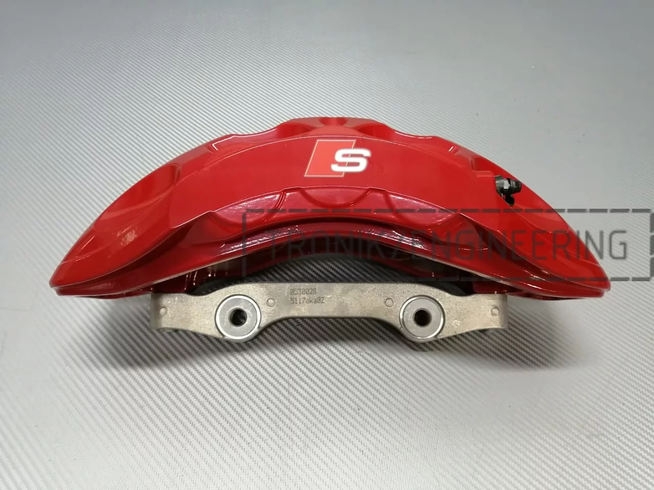 4N0 615 108 AG - Audi Q7 red front right caliper. pic - 1