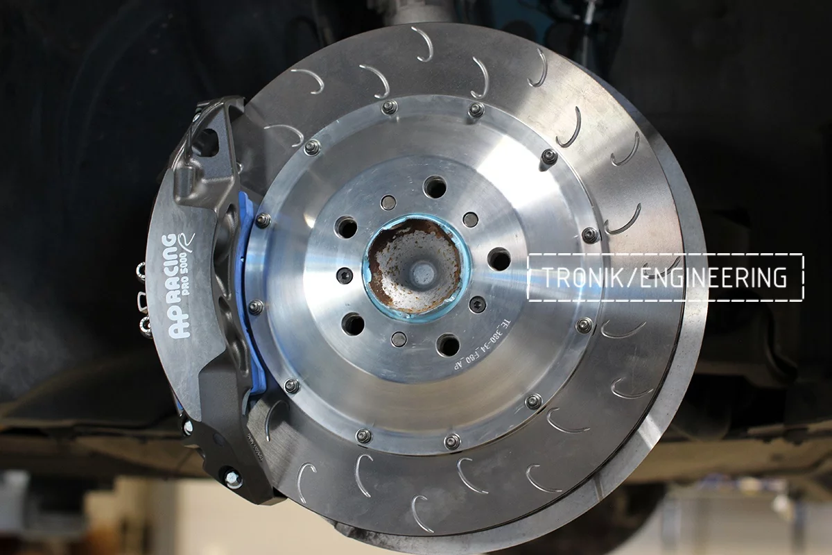 AP racing brake system front axle of BMW M3 F80 pic3