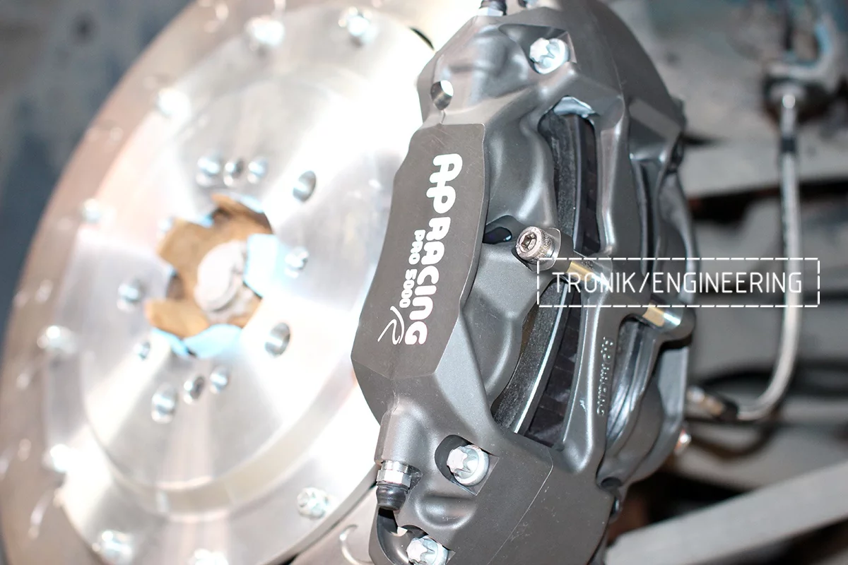 AP racing brake system rear axle of BMW M3 F80 pic3