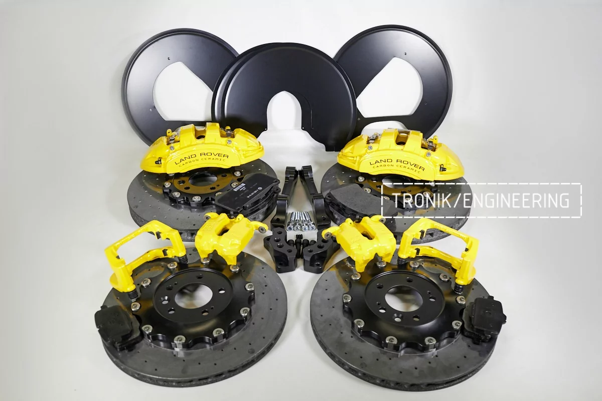 carbon ceramic brake system set for Land Rover SVR pic1