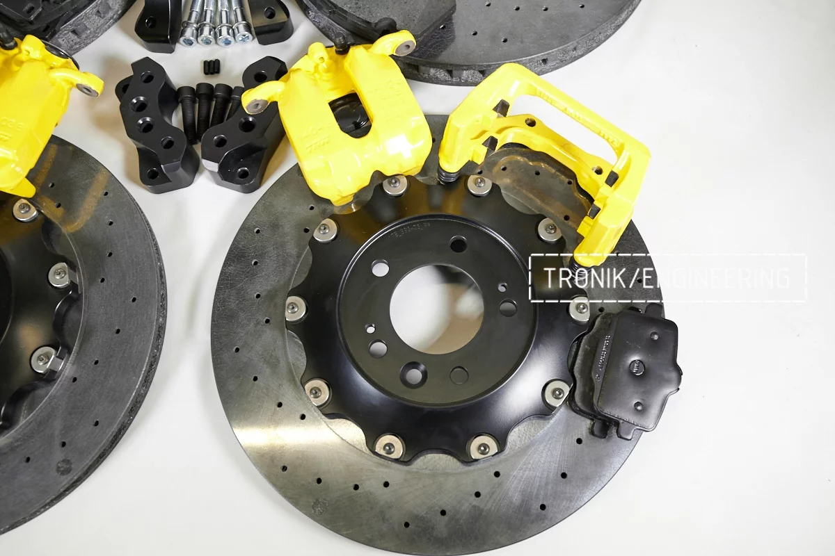 carbon ceramic brake system set for Land Rover SVR pic10