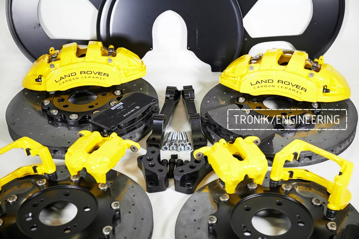 carbon ceramic brake system set for Land Rover SVR pic12